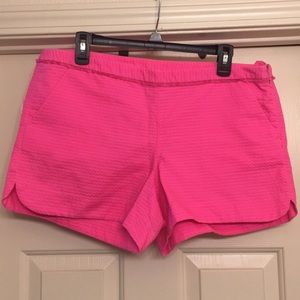 Hot pink shorts